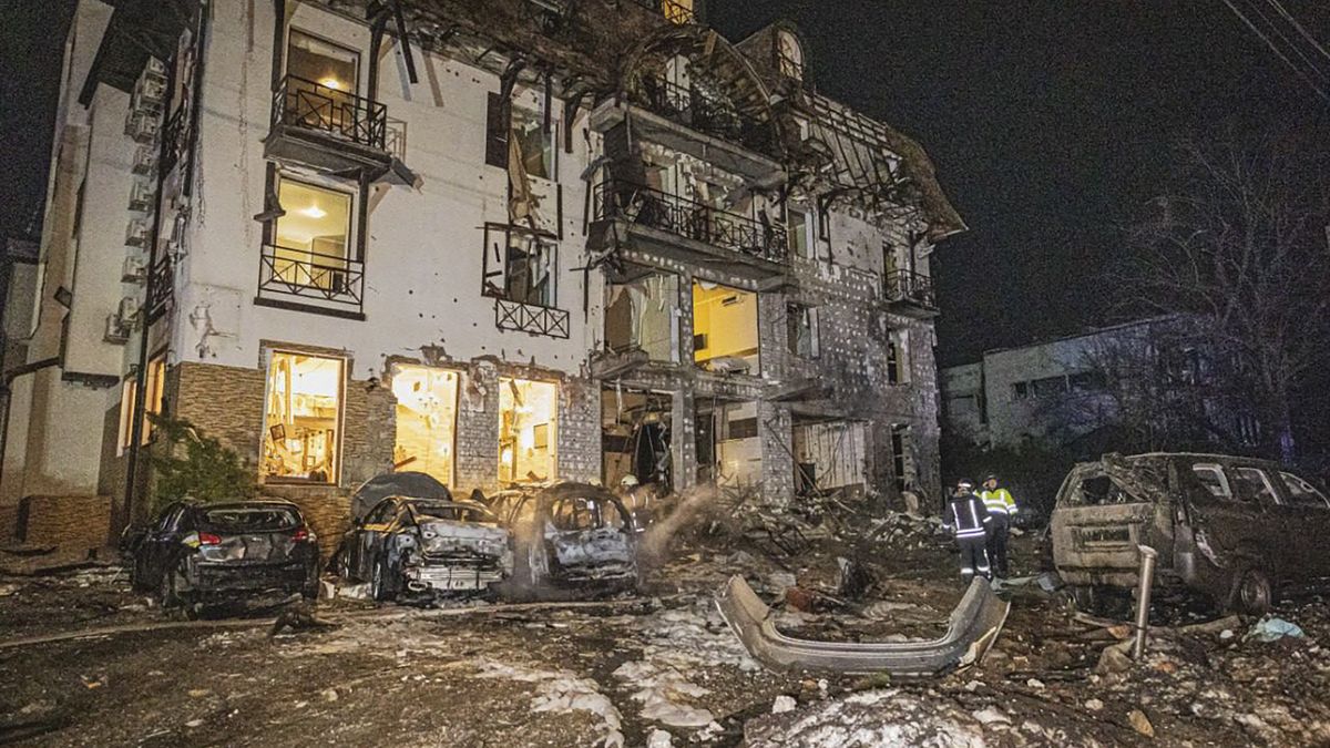Rusko ostřelovalo Charkov, zasáhlo hotel